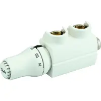 Danfoss VHS-X onderblokset haaks 1/2" wit