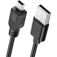 Akyga AK-USB-03 USB-kabel USB 2.0 1,8 m USB A Mini-USB B Zwart