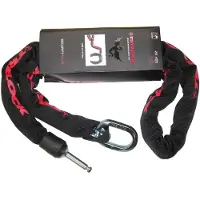 Trelock Zr455 Connect Plug -in Chain - 140Cm - Ø8Mm - Zwart