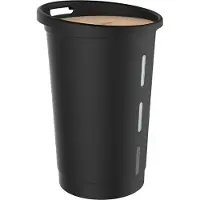 Eda Houtpellets opslagton 38L met deksel