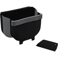 Wenko gft afvalbakje aanrecht met schraper - Black Outdoor Kitchen