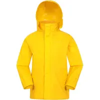 Mountain Warehouse Pakka II Waterdichte Jas voor Kinderen/Kinderen (Geel)