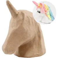 Creativ Company Eenhoorn hoofd papier-maché