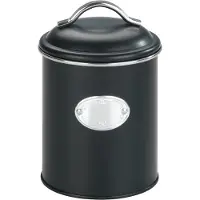 Wenko Opbergpot Nero 1 Liter Staal Zwart