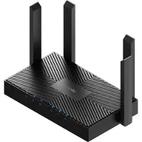 Cudy WR3000 dual-band gigabit Ethernet draadloze router (2,4 GHz / 5 GHz) zwart