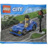 LEGO City 30349 - Sportauto en Stoplicht