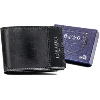 Buffalo Wild - Heren Portemonnee - Leer - RFID Bescherming - Compact