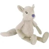 Happy horse Knuffelwolf Willow, 38 cm - grijs - Pluche speelgoed