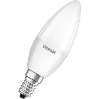 Osram Base CL B, 5,7 Watt, 40 Watt (equivalent), E14 fitting, 470 lumen, 10.000 uur, Warm wit