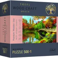 Trefl houten puzzel Central Park New York - 500+1 stukjes legpuzzel.