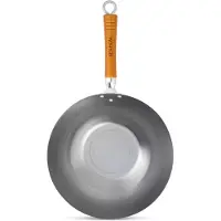 Ken Hom classic carbon wokpan Ø32 cm Staal