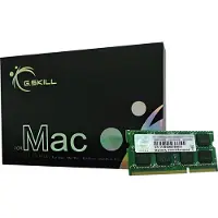 G.Skill 8GB DDR3-1600, 8 GB, 1 x 8 GB, DDR3, 1600 MHz, 204-pin SO-DIMM