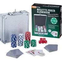 Relaxdays Pokerkoffer