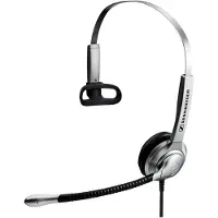 Sennheiser SH 335, Kabel, Kantoorgebruik / callcenter, Hoofdtelefoon met microfoon, Zilver