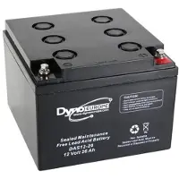 Dyno Europe LOOD-ZUUR-ACCU 12 V - 26 Ah 165 x 174.5 x 125 mm