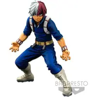 Banpresto My Hero Academia - World Figuur Colosseum Modeling Academy - Super Master Stars Piece - Shoto Todoroki (Two Dimensions) Figuur 21 cm