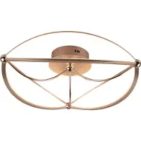 TRIO Bronzen plafondlamp Charivari Ø 62cm