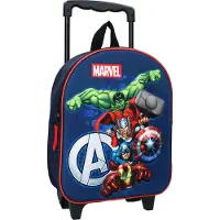 Marvel Great Escapes Trolley Rugzak 3D - Blauw
