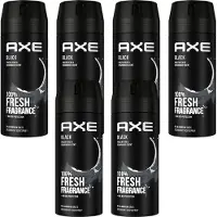 Axe Black deodorant bodyspray - 6 x 150 ml | Deodorant van