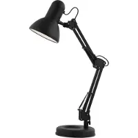 Globo Nostalgische bureaulamp Famous zwart