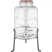 Olympia Glazen waterdispenser met standaard | 8,5 liter