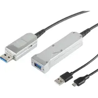 Shiverpeaks Optische USB 3.0 Verlängerung, 30,0m