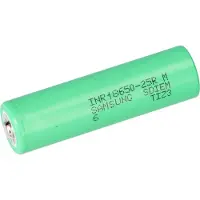 Samsung 1 Stuk - Button Top - Samsung INR18650-25R 20A