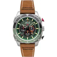 Avi-8 - AV-4100-01 - Polshorloge - Heren - Quartz - HAWKER HUNTER DUAL TIME
