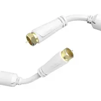 Hama SAT-aansluitkabel F-connector - F-connector Verguld 1,5 M 100 DB