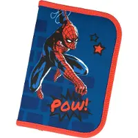 Spider-man Spiderman Gevulde Etui - 2 Vaks Pennenetui - Unicorn - 20 delig - Roze