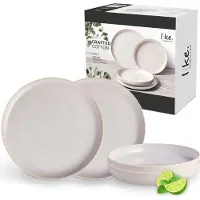 Villeroy & boch Dinerset Crafted Cotton Wit (4-delig)