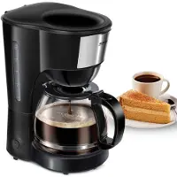 MPM - Filter Koffiezetapparaat - Koffiemachine met Nylon Filter - 1.25 Liter Glazen Koffiekan