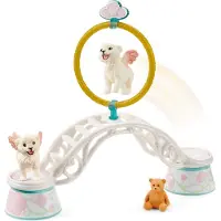 Schleich Training For Winged Baby Lions Figuur