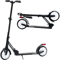 Blackwheels Step - - ZOOM - 2 wielen - Zwart-Wit - Opvouwbaar en comfortabel