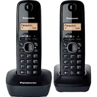 Panasonic DECT KXTG1612BLH Duo Black