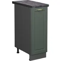 Vicco Fame-Line Apotheekkast – 30 cm, WB Antraciet Groen-Goud Landhuis
