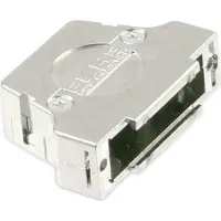 Shiverpeaks Connector behuizing voor seriële RS232 connector 25-pins SUB-D - gemetalliseerd