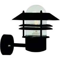 Nordlux Klassieke Buitenlamp Blokhus Zwart Up