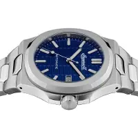 Ingersoll Analoog horloge 'Catalina' donkerblauw / zilver