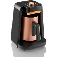 Arzum ESPRESSOKANNE mit MILCHAUFSCHÄUMER Koffiezetapparaat Brons Capaciteit koppen: 5 Met automatische melkopschuimer