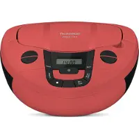 Technisat Viola CD-1 portable FM-radio met CD en bluetooth - rood