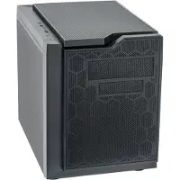 Chieftec CI-01B-OP - Bureaumodel - Micro-ATX - zonder voeding - USB / Audio - zwart