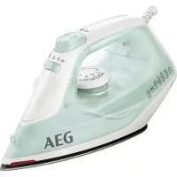AEG Stoomstrijkijzer EasyLine DB 1740LG Filtering met anti-kalkenpatroon, restwarmteaanduiding, 110 g stoomstoot