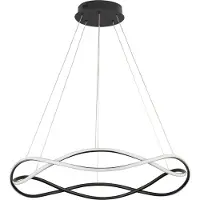 Lyora Design hanglamp Jinal zwart Ø 60cm