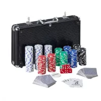 Relaxdays Poker geval (Meertalig)
