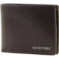 Chiemsee Leren Portemonnee Leather Wallet Brown Donkerbruin