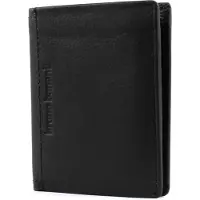 Bruno Banani Leren Portemonnee Arizona Wallet High with Flap Black Zwart