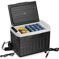 Klarstein PolarForce Compressor Koelbox - 30 Liter - Bereik: -20°C tot 20°C - Zwart
