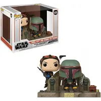 Funko POP! Pop! Moment: Star Wars the Mandalorian - Boba Fett and Fennec on Throne