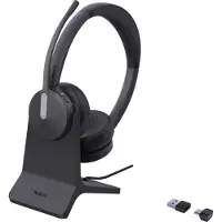 Yealink BH70 Dual Teams, Bluetooth-headset met oplaadstandaard, USB-C/A